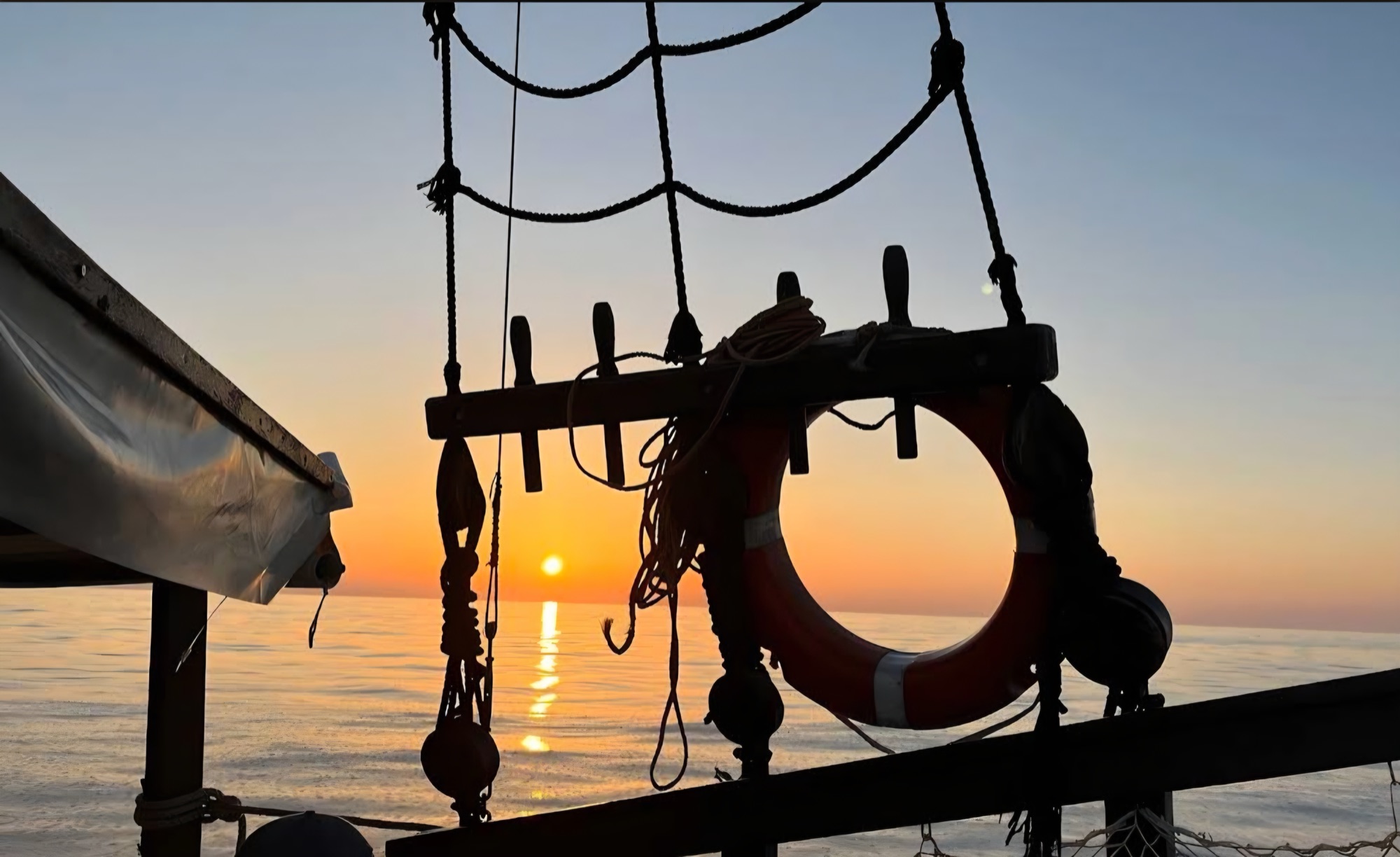 Sunset from the deck of Sveta Ana