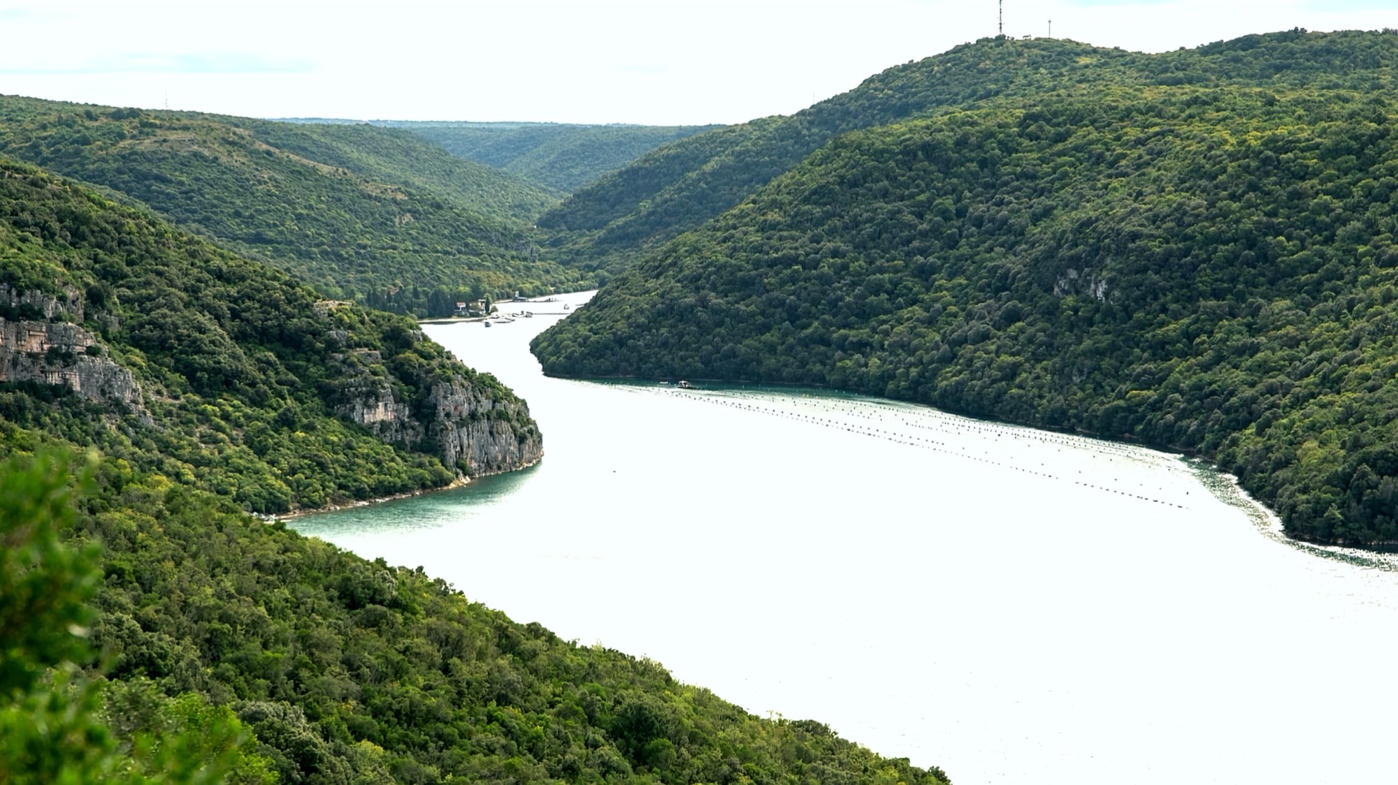 Lim Fjord panoramic view